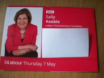 Thumbnail of leaflet from Sally Keeble