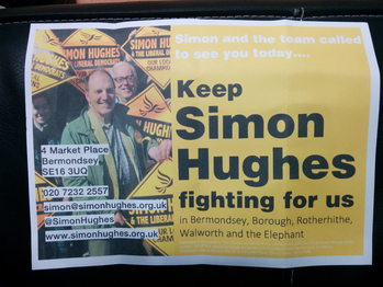 Thumbnail of leaflet from Simon Hughes