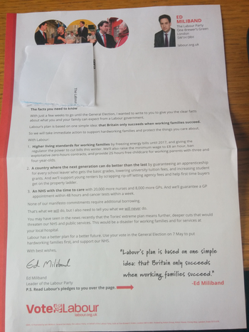 Thumbnail of leaflet from David Drew