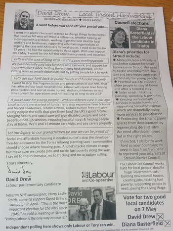 Thumbnail of leaflet from David Drew