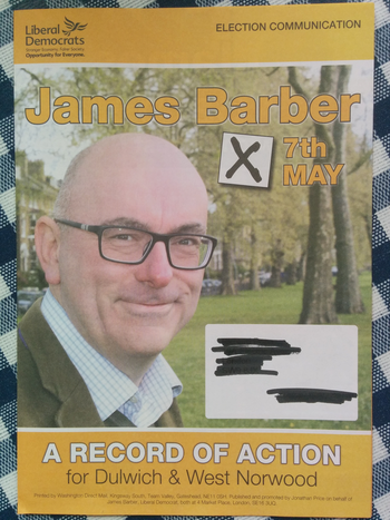 Thumbnail of leaflet from James Barber