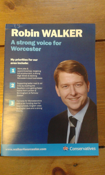 Thumbnail of leaflet from Robin Walker