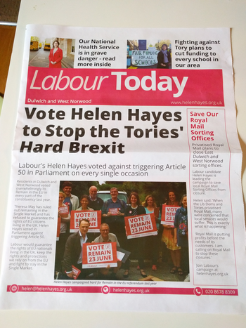 Thumbnail of leaflet from Helen Hayes