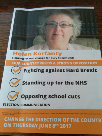 Thumbnail of leaflet from Helen Korfanty