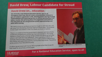 Thumbnail of leaflet from David Drew