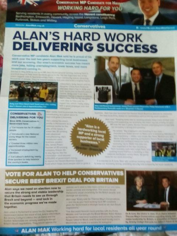 Thumbnail of leaflet from Alan Mak