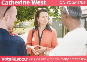 Thumbnail of leaflet from Catherine West