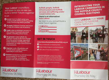 Thumbnail of leaflet from Donna Higgins