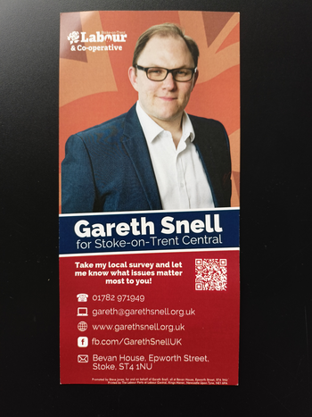 Thumbnail of leaflet from Gareth Snell