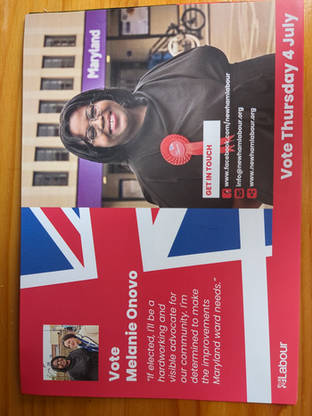 Thumbnail of leaflet from Melanie Onovo