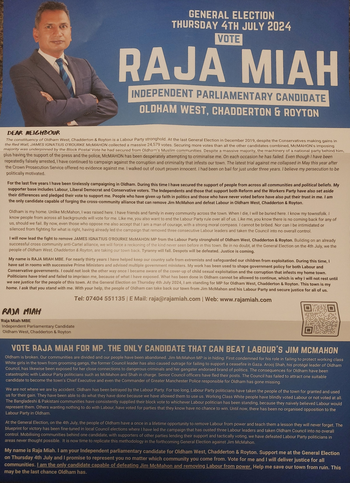 Thumbnail of leaflet from Raja Miah