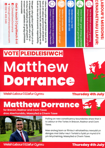 Thumbnail of leaflet from Matthew Dorrance