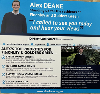 Thumbnail of leaflet from Alexander John Cameron Deane