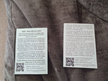 Thumbnail of leaflet from Ian Paul Gibson