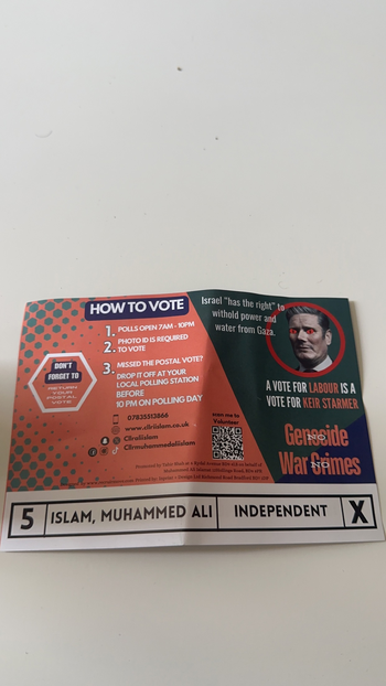 Thumbnail of leaflet from Muhammed Ali Islam