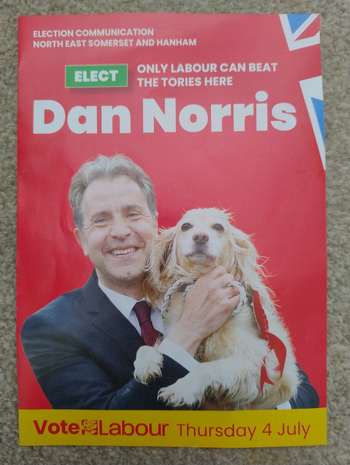 Thumbnail of leaflet from Dan Norris