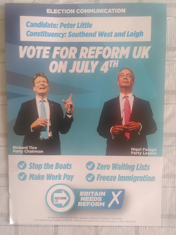 Thumbnail of leaflet from Peter Robert Little