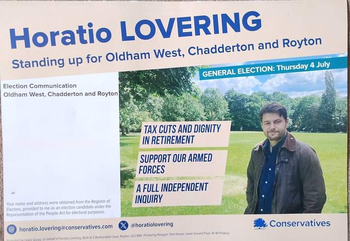 Thumbnail of leaflet from Horatio Arthur Charles Lovering