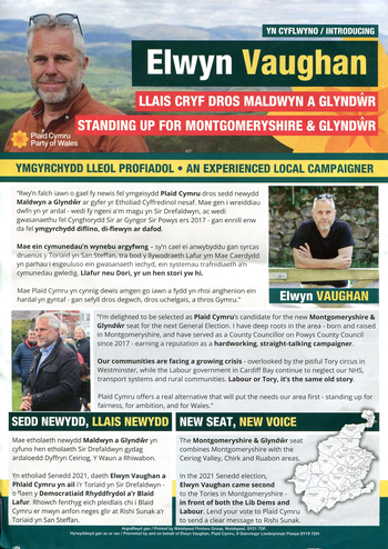 Thumbnail of leaflet from Elwyn Vaughan