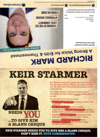 Thumbnail of leaflet from Richard John Mark