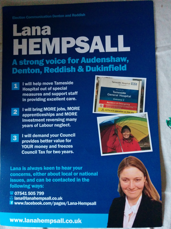 Thumbnail of leaflet from Lana Hempsall