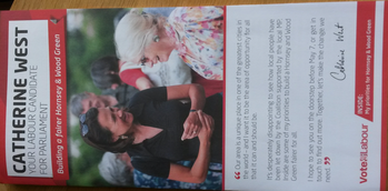 Thumbnail of leaflet from Catherine West