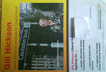 Thumbnail of leaflet from Gill Hickson