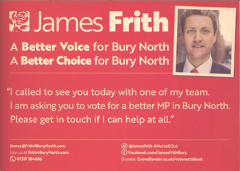 Thumbnail of leaflet from James Frith
