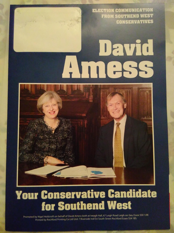 Thumbnail of leaflet from David Amess