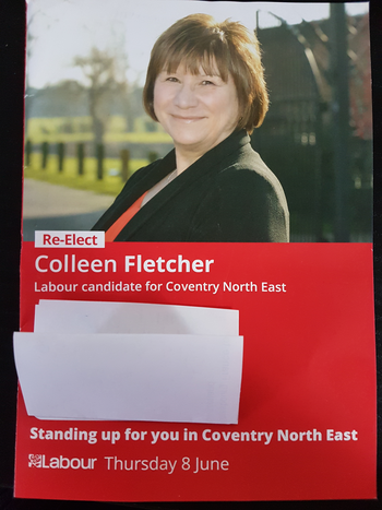 Thumbnail of leaflet from Colleen Fletcher