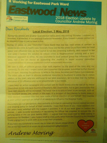 Thumbnail of leaflet from David Amess