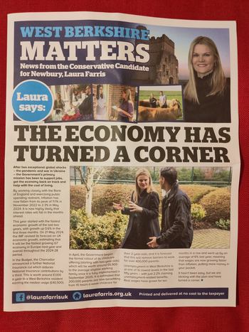 Thumbnail of leaflet from Laura Farris