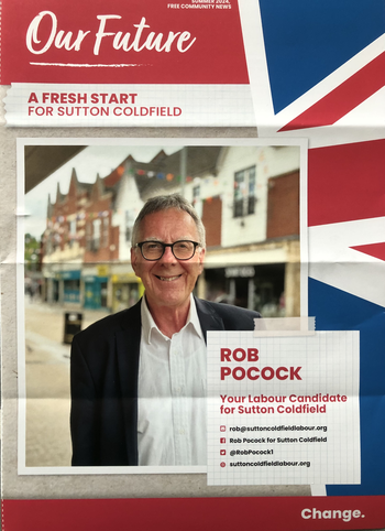 Thumbnail of leaflet from Rob Pocock