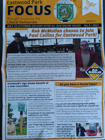 Thumbnail of leaflet from Rob McMullan