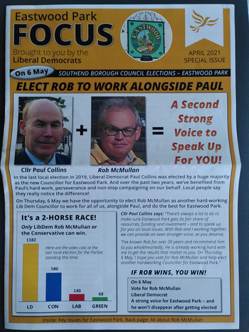 Thumbnail of leaflet from Rob McMullan