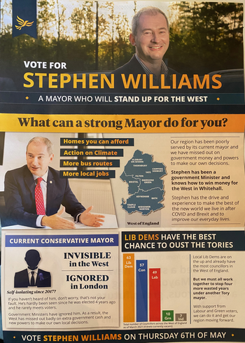 Thumbnail of leaflet from Stephen Roy Williams