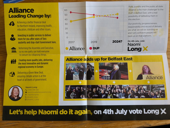Thumbnail of leaflet from Naomi Long