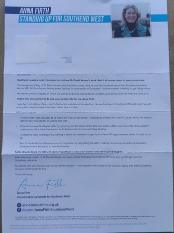 Thumbnail of leaflet from Anna Firth