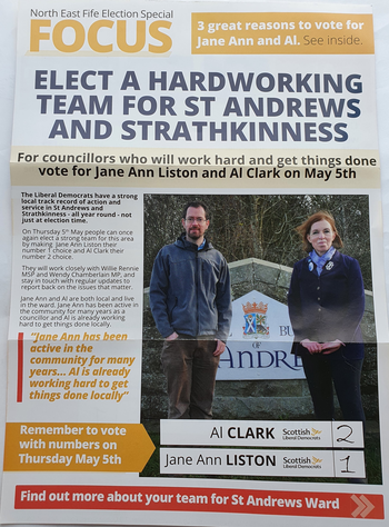 Thumbnail of leaflet from Jane Ann Liston