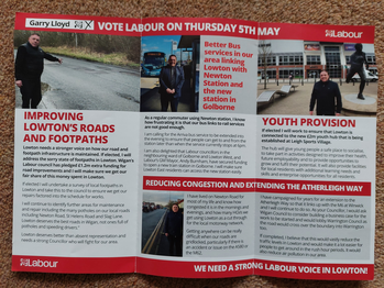 Thumbnail of leaflet from Garry Peter Lloyd