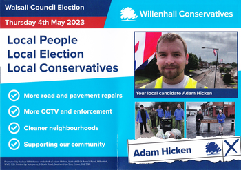 Thumbnail of leaflet from Adam Hicken