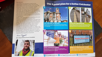 Thumbnail of leaflet from Chris Piggott