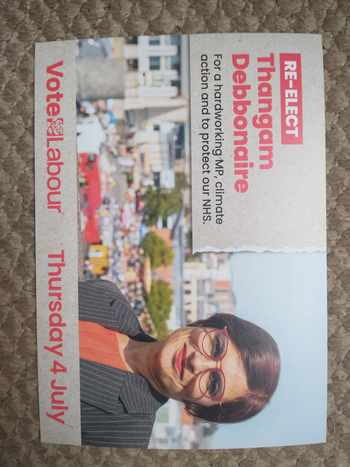 Thumbnail of leaflet from Thangam Debbonaire