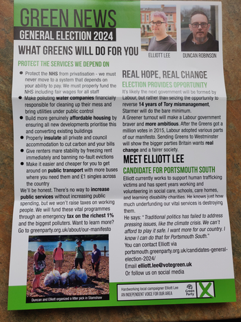 Thumbnail of leaflet from Elliott Lee