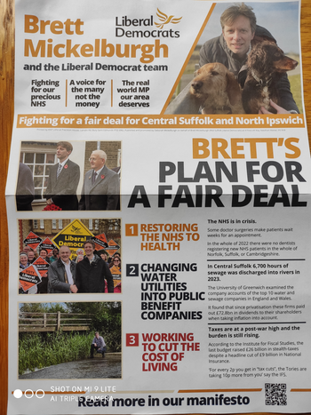 Thumbnail of leaflet from Brett Alistair Mickelburgh