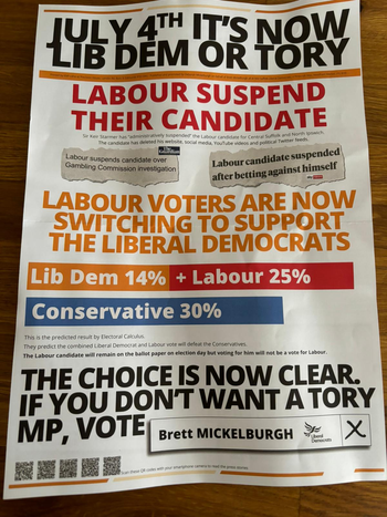 Thumbnail of leaflet from Brett Alistair Mickelburgh