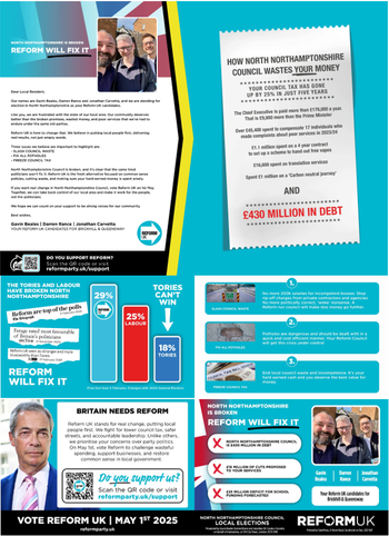 Thumbnail of leaflet from Gavin Beales