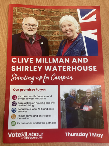 Thumbnail of leaflet from Clive Millman