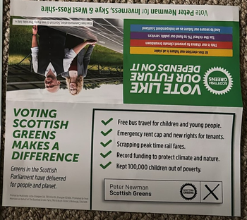Thumbnail of leaflet from Peter Newman