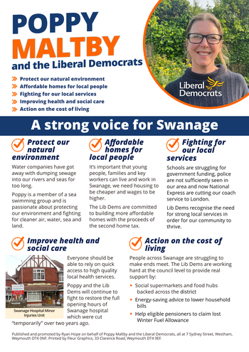 Thumbnail of leaflet from Poppy Maltby